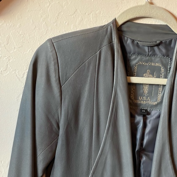 Great Leather Jacket, Made in US - Picture 4 of 4